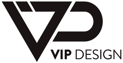 VIP Design logo for VIP Frames and Trusses website